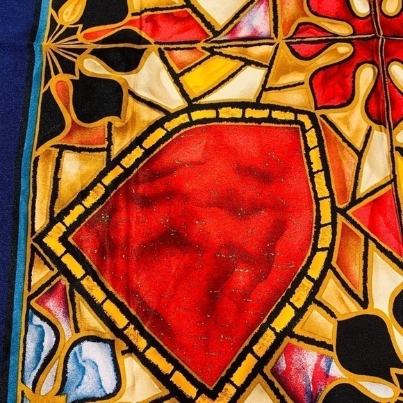 CHRISTIAN DIOR Silk Scarf Wrap - Picture 7 of 12